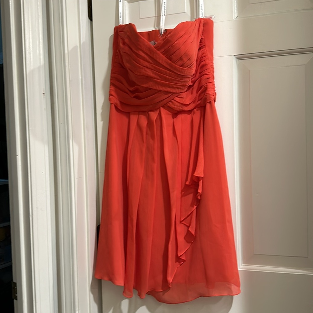 David’s Bridal Strapless Cocktail Dress (8)